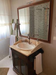 Koupelna v ubytování Insuiña, apartamento en Vilanova de Arousa VUT-PO-08842 + 30 fotografií