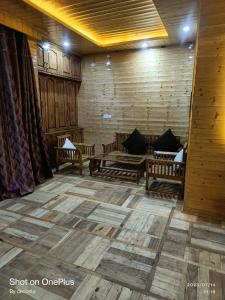 Posezení v ubytování Nubra House