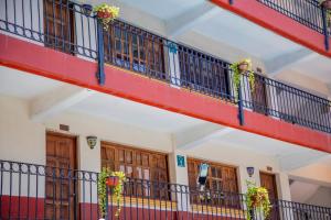 Uma varanda ou terraço em Hotel Hacienda María Eugenia Acapulco