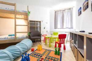 Posezení v ubytování Apartmán "U nás doma" v chatě ALFA Černý Důl