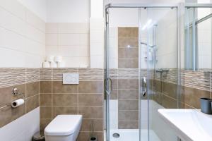 Koupelna v ubytování Apartmán "U nás doma" v chatě ALFA Černý Důl