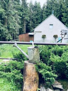 Vonkajšia záhrada v ubytovaní Chata Alšovka