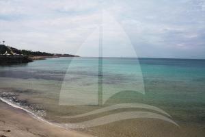 a view of the ocean from a beach at Marina Cap Monastir- Appart'Hôtel in Monastir
