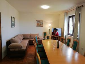 Posezení v ubytování Apartment in Nin with sea view, terrace, air conditioning, Wi-Fi (4868-4) + 37 fotografií