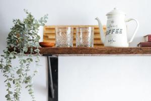 Koffie- en theefaciliteiten bij Casa Riad met Privé Patio
