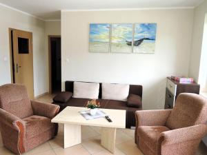 Część wypoczynkowa w obiekcie Apartment in Mi dzyzdroje near Sandy Beach