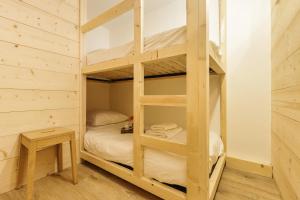 Posteľ alebo postele v izbe v ubytovaní Résidence Grand Roc - Ancolies 216 - Happy Rentals