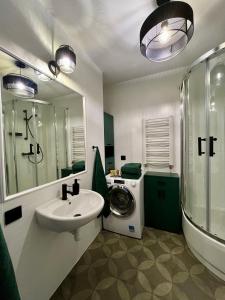 A bathroom at Apartament Olszowka 12 Bielsko - Biała