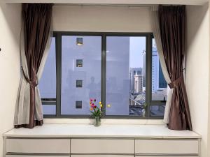 Balkón nebo terasa v ubytování Da Men Studio Service Apartment