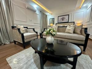 Ruang duduk di Choice Grande Lagos