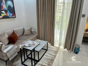Ruang duduk di Choice Grande Lagos