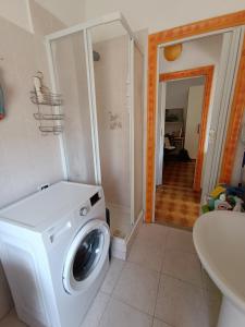 Koupelna v ubytování Casa Alessandra