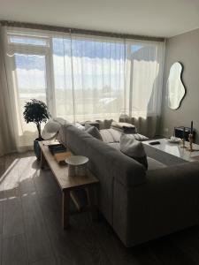 Χώρος καθιστικού στο E8 - Cozy 2 BR Apartment in central Reykjavík, with view +9 φωτογραφίες
