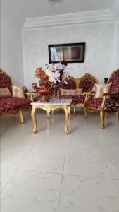 Posezení v ubytování Guest house DAR Al YASMINA