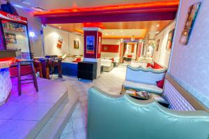 Posezení v ubytování Hotel Cosmos