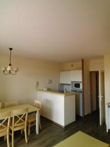 Η κουζίνα ή μικρή κουζίνα στο Appartement Les Sables Blancs +11 φωτογραφίες