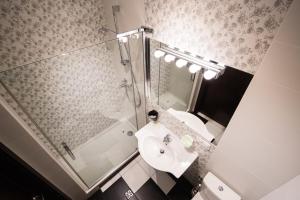 Ванна кімната в Central Hotel