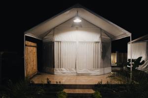 Zahrada ubytování Surya Camp Buahan