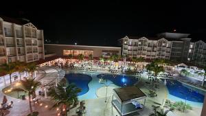 Bazén v ubytování Thermas de São pedro nebo v jeho okolí