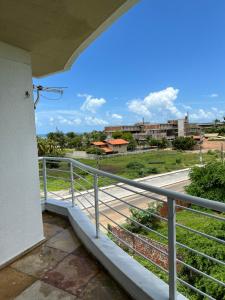 Balkón nebo terasa v ubytování Kite Village Cumbuco