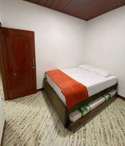 Postel nebo postele na pokoji v ubytování Casa turistica JB