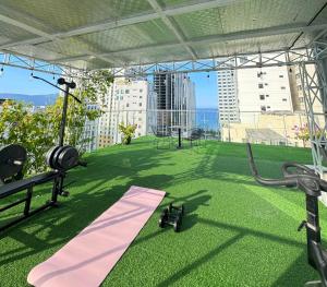 Fitness centrum a/nebo fitness zařízení v ubytování Jolia Hotel Danang Beach