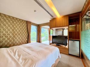 Dapur atau dapur kecil di Wulai SungLyu Hot Spring Resort