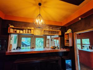 Kuchyň nebo kuchyňský kout v ubytování Art Yala Boutique Resort