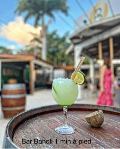 Drinks på Plage St-Anne T4 duplex