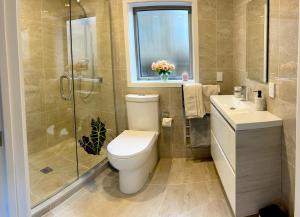 Koupelna v ubytování Basin View + 21 fotografií