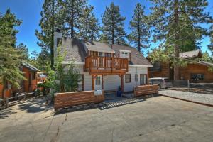 Bygningen som feriehuset ligger i