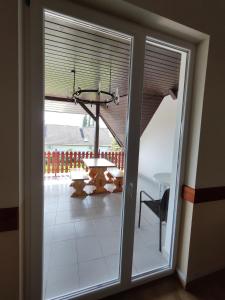 Balkon lub taras w obiekcie Havasi Üdülőház