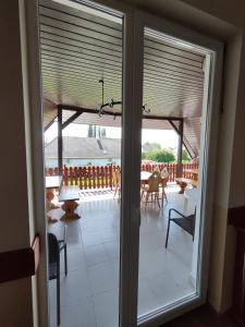 Balkon lub taras w obiekcie Havasi Üdülőház