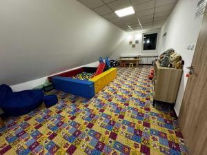 TV a/nebo společenská místnost v ubytování Hotel Červenohorské sedlo