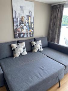 Χώρος καθιστικού στο Sea View One Bedroom Condo in Kata Beach +25 φωτογραφίες