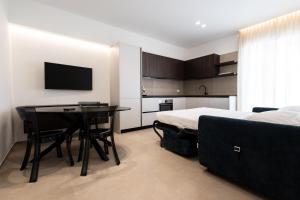 Kuchyň nebo kuchyňský kout v ubytování Lenuccia Home