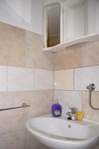 Koupelna v ubytování Apartments Cvitini Dvori Garjak