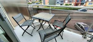 Balkón alebo terasa v ubytovaní Appartement au pied de la plage - Balcon - Parking