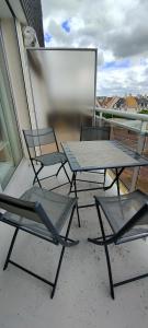 Balkón alebo terasa v ubytovaní Appartement au pied de la plage - Balcon - Parking