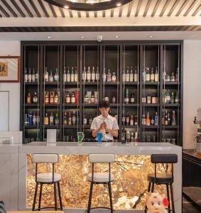 Fotografie z fotogalerie ubytování Yue Xin Yuan Spa Resort v destinaci Mile