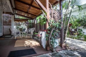 Zahrada ubytování SANDY LANE COTTAGE