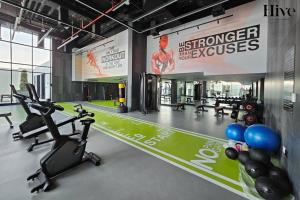 Fitness centrum a/nebo fitness zařízení v ubytování 7 by Aurora 206