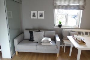 Posezení v ubytování Ferienwohnung Grünwald