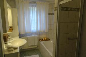 Koupelna v ubytování Ferienwohnung Grünwald