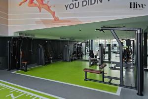 Fitness centrum a/nebo fitness zařízení v ubytování 7 By Aurora 102 Jebel Ali