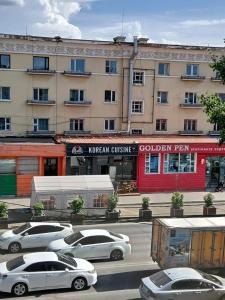 Budova, kde se hostel nachází