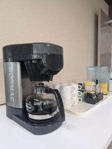 Kuchyň nebo kuchyňský kout v ubytování HOTEL COLLECT