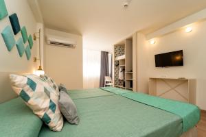 Postel nebo postele na pokoji v ubytování Hotel Gala Placidia 3'''sup + 22 fotografií