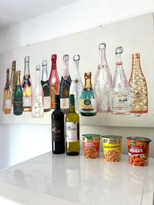 Nápoje v ubytování Nobelapartment zum Wohlfühlen + 8 fotografií