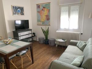 TV a/nebo společenská místnost v ubytování *Cocooning Family*